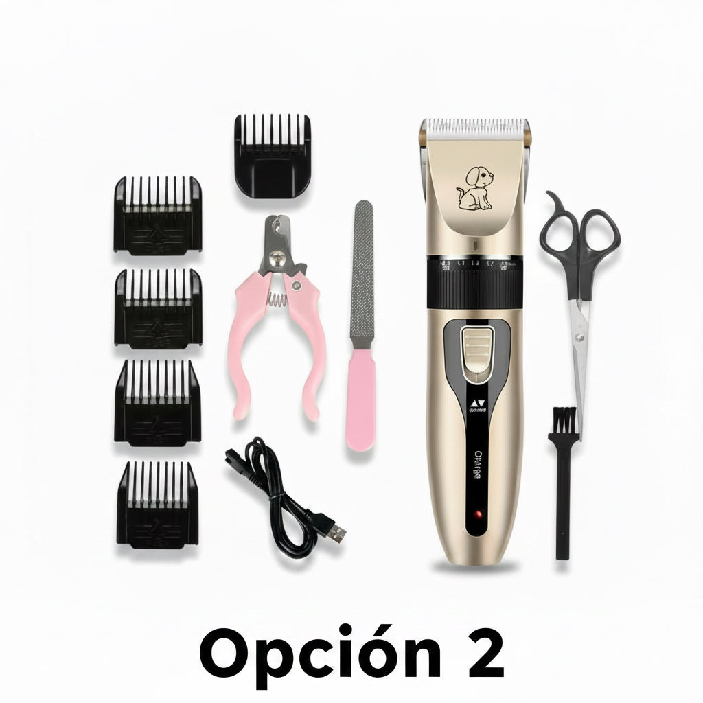 Electric Pet Grooming Hair Clipper Kit Rechargeable Trimmer Shearers Shaver Cat Rabbit Dog Teddy Animal